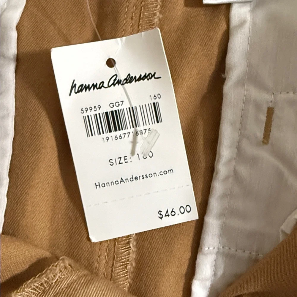 Hana handerson kids Tan Pants chino 14-16 casual church school event